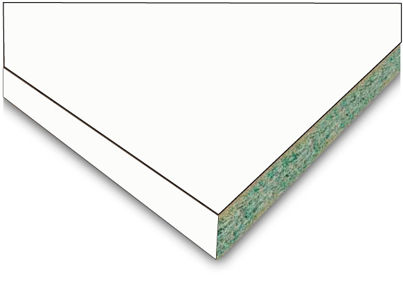 Столешница Slotex [DUO-X] 3000x1200x27 мм [ .00, U1/05] 1111 Q Белый