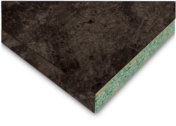 Столешница Slotex 3000x1200x27 мм [UU/05] 2333 Black Slate