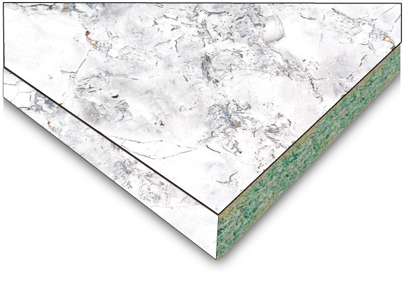 Столешница Slotex [DUO-X] 4200x800x40 мм [ .00, U1/05] 8112 Quartzite Superwhite