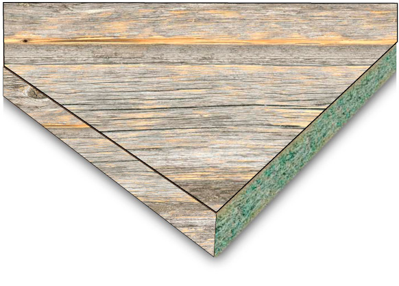 Столешница Slotex [DUO-X] 3000x1200x40 мм [UU/05] 8095 Rustic pine light