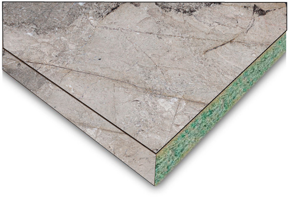 Столешница Slotex [DUO-X] 3000x1200x40 мм [UU/05] 8129 Mystic grey