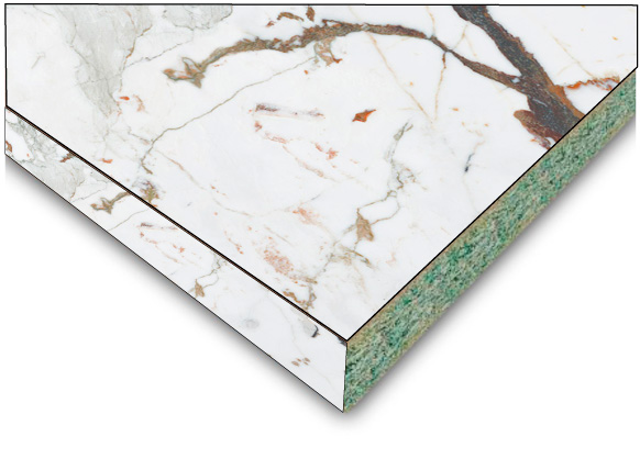 Столешница Slotex [DUO-X] 3000x600x40 мм [UU/05] 8130 Breccia Capraia