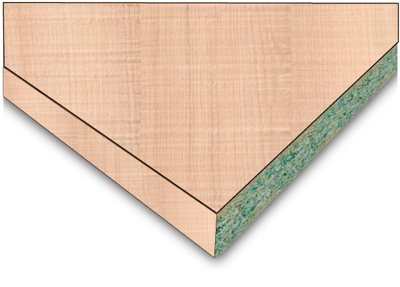 Столешница Slotex [DUO-X] 3000x600x27 мм [ .00, U1/05] 2047 Madeira light