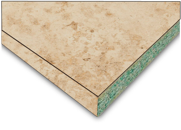 Столешница SolidTop [DUO-X] 3050x1320x12 мм [ХХ] 2013 SO Юрский-камень