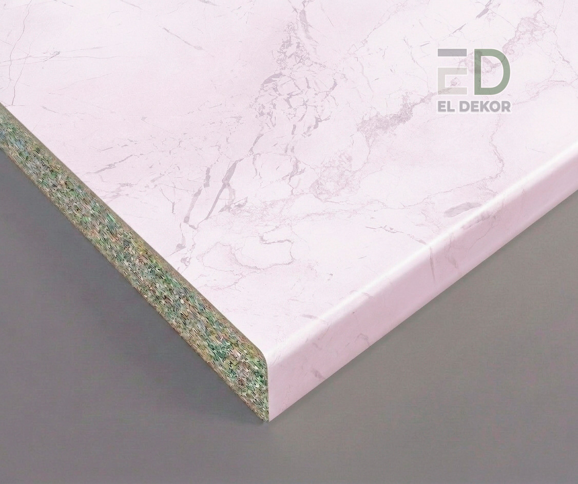 Столешница Slotex 4200x600x40 мм [ 00, W1/05] Blanco Marble 2347