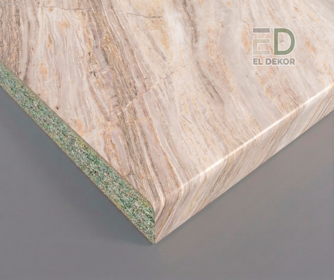 Столешница Slotex 4200x600x40 мм [ .00, U1/05] 8050 SL Sandy marble