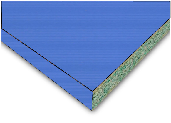 1040 V Голубой 
		a столешница 27x3000x1200