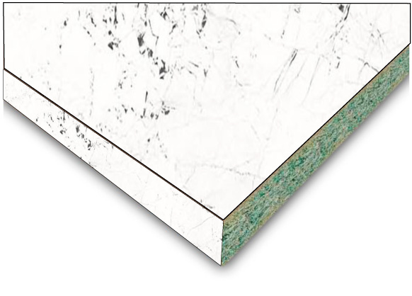 White Marble 7402 
		k1 столешница 12x3050x1320
