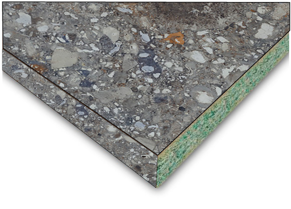 2240 SO Брекчия Антика 
		h столешница 27, 40x3000x600