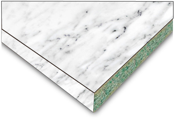 8052_SL Italian marble 
		g столешница 27, 40x3000x1200