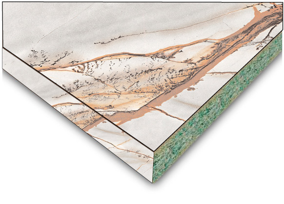 8100 Beige Azul 
		g столешница 12x3050x650