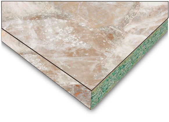 8061_R Honey quartz 
		g столешница 12x3050x1320