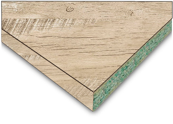 3851 Дуб Канадский 
		f столешница 40x4200x800