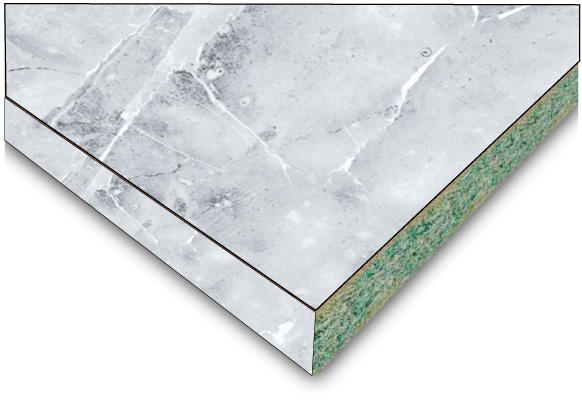 2342 Bst Итальянский-камень 
		f столешница 40x3000x800