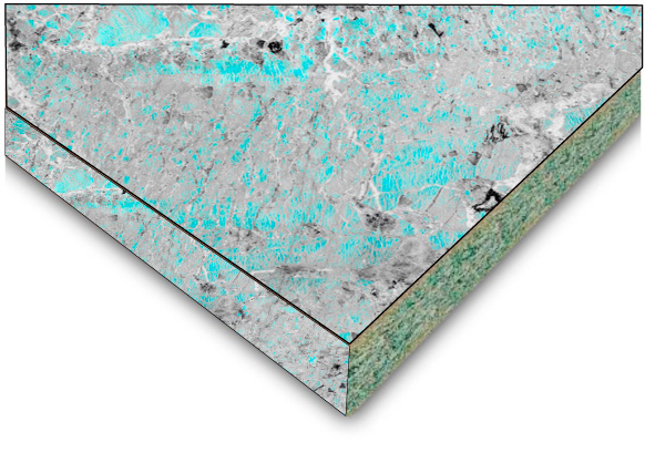 8103 Blue Amazonite 
		f столешница 40x1500x1200