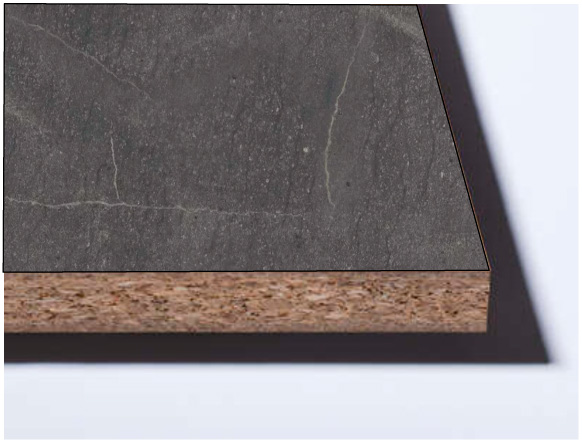 F244  Мрамор Кандела антрацит ЛДСП Эггер 2800х2070x18