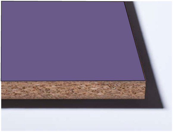 U430  Фиолетовый ЛДСП Эггер 2800х2070x18