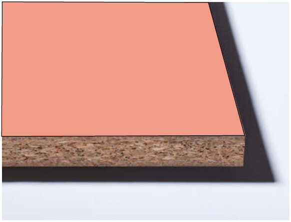 U232 Абрикос нюд ЛДСП Эггер 2800х2070x18