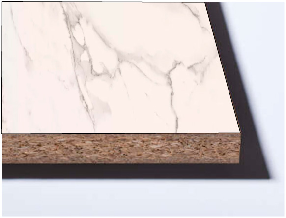 F800 Мрамор Кристалл ЛДСП Эггер 2800х2070x18