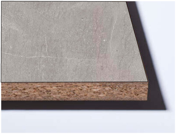 F243  Мрамор Кандела cветло-серый ЛДСП Эггер 2800х2070x18