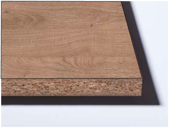 H1399  Дуб Денвер трюфель ЛДСП Эггер 2800х2070x18