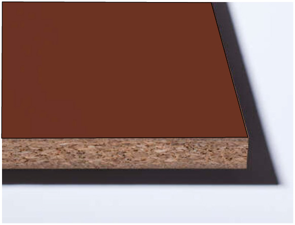 U818 Тёмно-коричневый ЛДСП Эггер 2800х2070x18