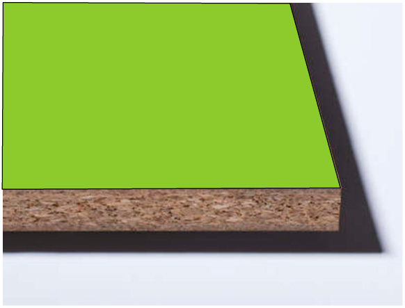 U630 Зелёный лимон ЛДСП Эггер 2800х2070x18