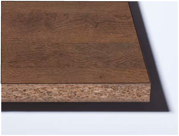 ЛДСП Эггер 2800х2070x10 H3325 Дуб Гладстоун табак