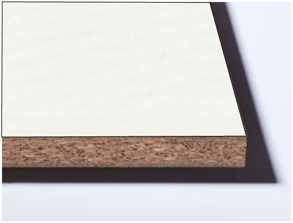 F422  Лён белый ЛДСП Эггер 2800х2070x10