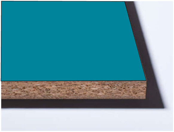 U633 Бирюза зелёная ЛДСП Эггер 2800х2070x10