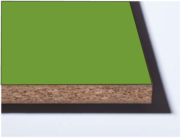 U626 Зелёный киви ЛДСП Эггер 2800х2070x10