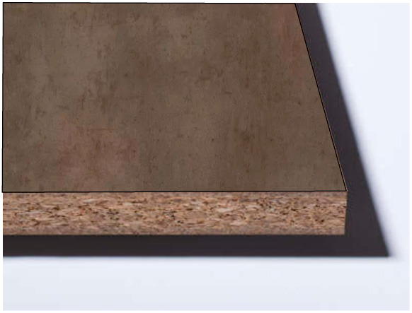 F187 Бетон Чикаго тёмно-серый ЛДСП Эггер 2800х2070x10