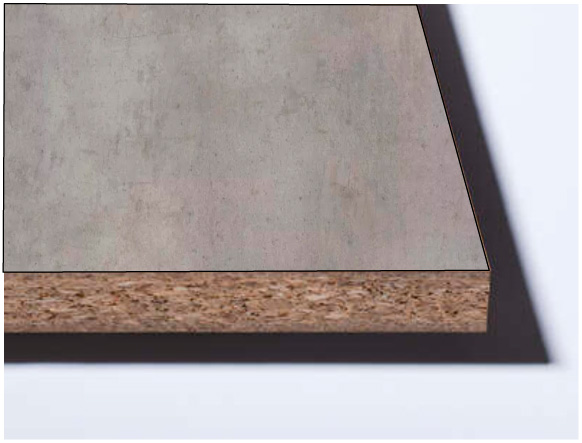 F186 Бетон Чикаго светло-серый ЛДСП Эггер 2800х2070x10