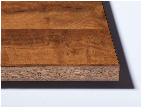 H2033 Дуб Хантон тёмный ЛДСП Эггер 2800х2070x10