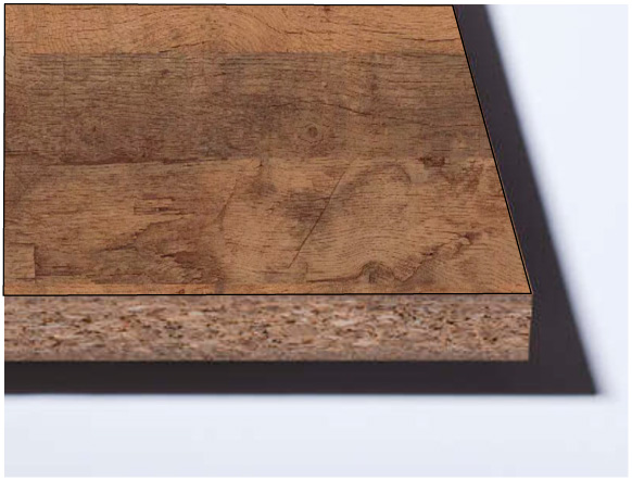 H1330 Дуб Санта-Фе винтаж ЛДСП Эггер 2800х2070x10