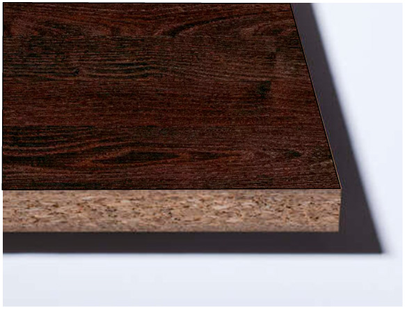 H1199 Дуб Термо чёрно-коричневый ЛДСП Эггер 2800х2070x10