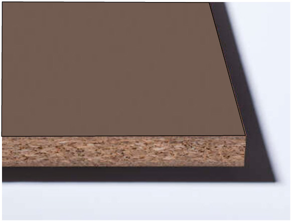 U748 Трюфель коричневый ЛДСП Эггер 2800х2070x10