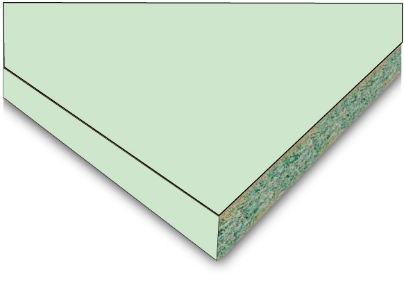 Столешница Slotex 4200x600x40 мм 1051 6 Зеленый