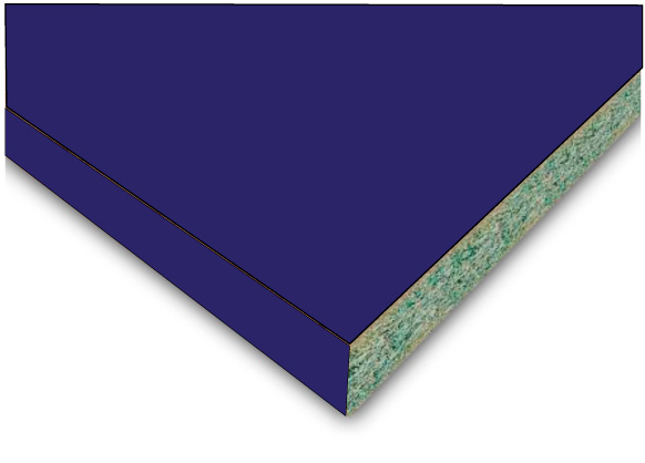 Столешница Slotex 4200x600x40 мм 1042 6 Ультрамарин