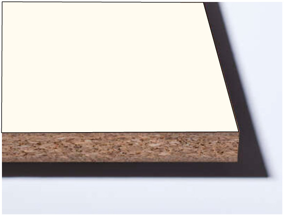 Белый платиновый W980 ST7 Изысканный мягкий жемчуг ЛДСП Эггер 2800х2070x25