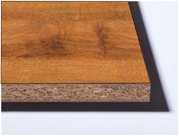 H1344 Дуб Шерман коньяк коричневый ЛДСП Эггер 2800х2070x8