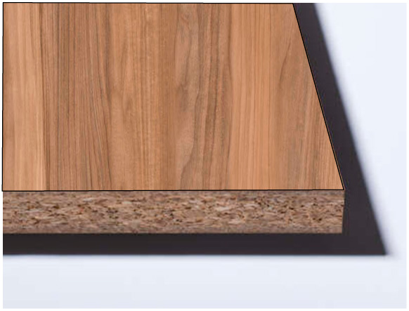 ЛДСП 2750х1830x10 Орех Сорбонна  D21067 OW