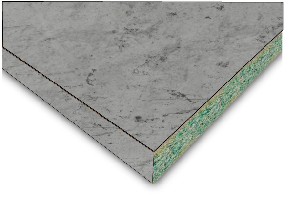 Столешница Slotex 4200x800x40 мм [UU/05] 5012 Лофт