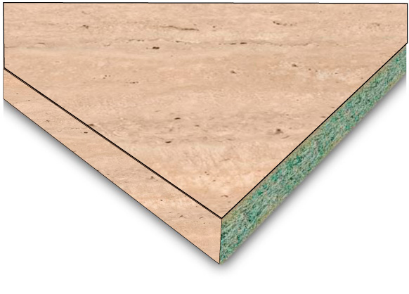 Столешница Slotex 1500x1200x40 мм [UU/05] 2580_S_Травертин-римский