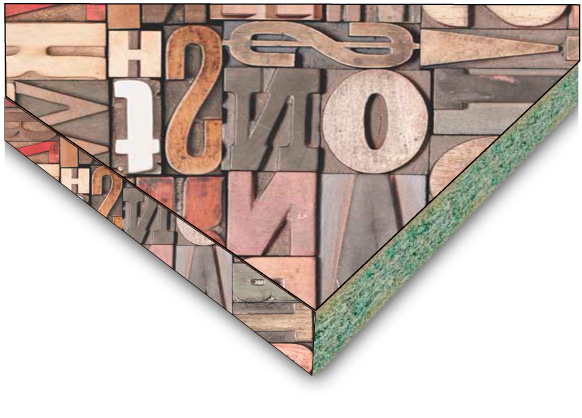 Столешница Slotex 3000x1200x40 мм [UU/05] 8011 S Typesetter