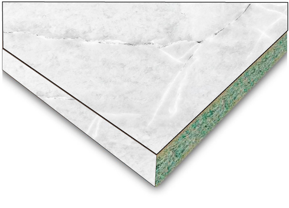 Столешница Slotex 3000x1200x40 мм [UU/05] 8108 Grigio Quartzite