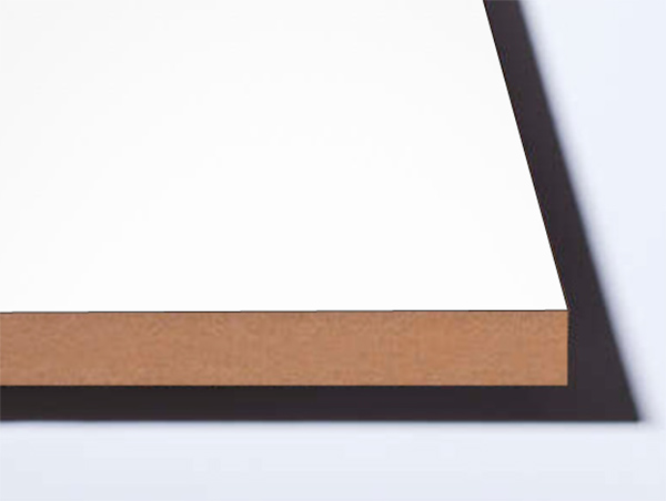 ЛМДФ 2800х2070x22мм, декор: K 101 БЕЛЫЙ (ФАСАД) SM/PE/SE