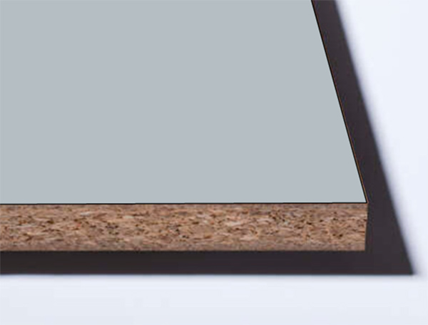 ЛДСП 2500х2070x16мм, декор: 1700 Стальной Серый