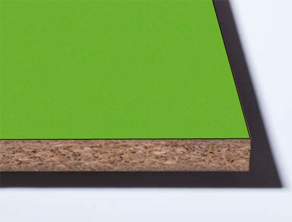 ЛДСП 2800х2070x10мм, декор: 7190 Зеленая Мамба