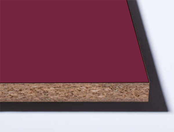 ЛДСП 2800х2070x18мм, декор: K515 Красный пряный